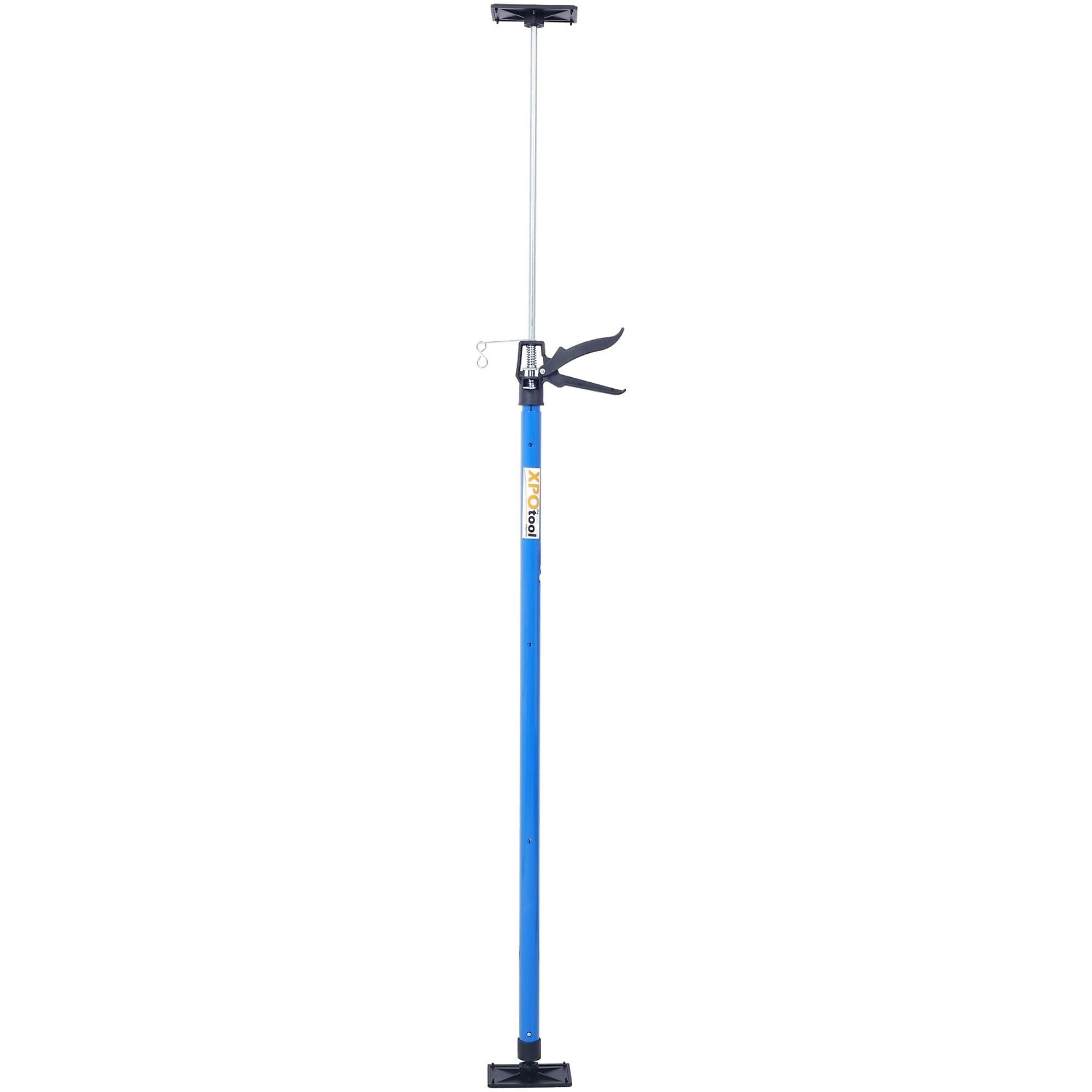 BlackTeck Adjustable Support Poles — 4-Pack, Steel, 45in. to 114in., Non-Slip Pads, Includes Carry Bag, Model# N2-140595